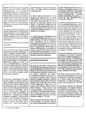   LE TRAIT D'UNION CULTUREL, 1993   , page 2