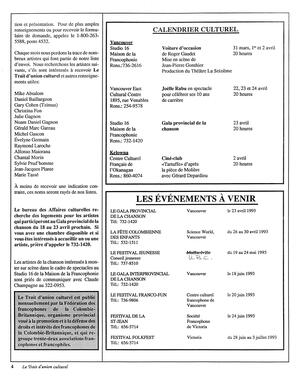   LE TRAIT D'UNION CULTUREL, 1993   , page 4