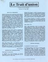LE TRAIT D'UNION, 1990