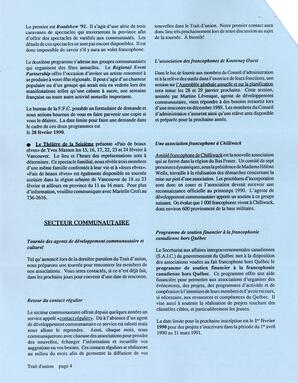   LE TRAIT D'UNION, 1990   , page 4