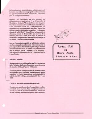   LE TRAIT D'UNION, 1989   , page 5