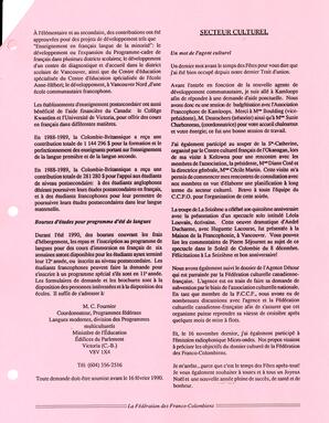   LE TRAIT D'UNION, 1989   , page 3