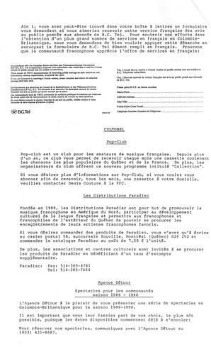   LE TRAIT D'UNION, 1989   , page 4