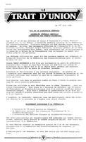 LE TRAIT D'UNION, 1989