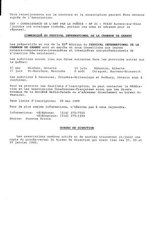   LE TRAIT D'UNION, 1989   , page 5