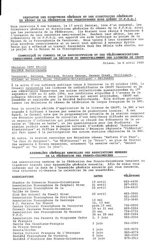   LE TRAIT D'UNION, 1989   , page 3