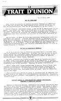 LE TRAIT D'UNION, 1989