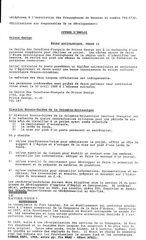   LE TRAIT D'UNION, 1989   , page 3