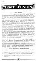 LE TRAIT D'UNION, 1989