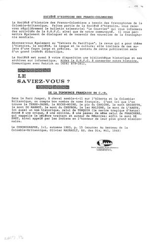   LE TRAIT D'UNION, 1988   , page 4