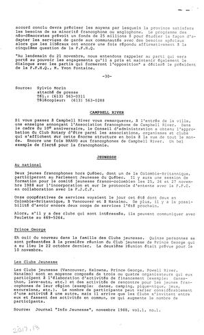   LE TRAIT D'UNION, 1988   , page 4