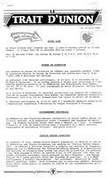 LE TRAIT D'UNION, 1988