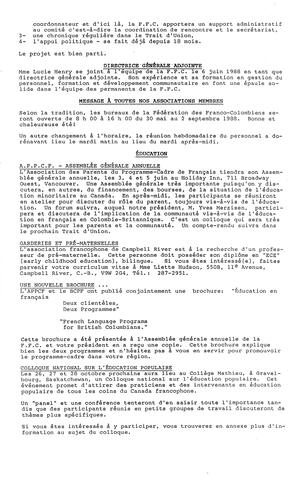   LE TRAIT D'UNION, 1988   , page 2