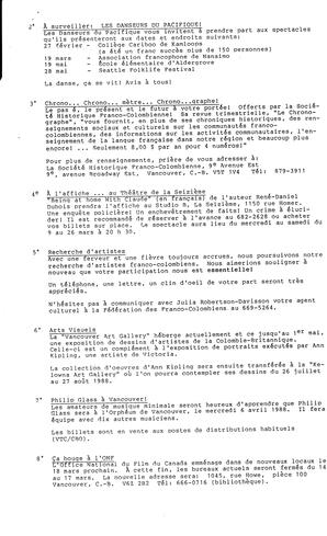   LE TRAIT D'UNION, 1988   , page 3