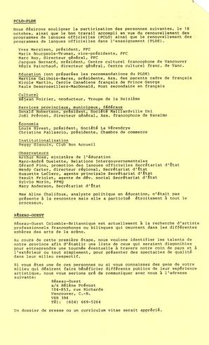   LE TRAIT D'UNION, 1987   , page 2