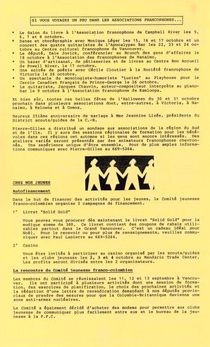   LE TRAIT D'UNION, 1987   , page 2