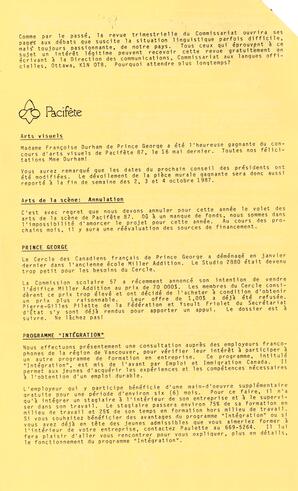   LE TRAIT D'UNION, 1987   , page 2