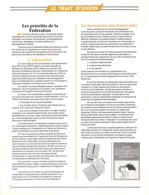   LE TRAIT D'UNION, 1983   , page 2