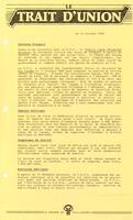 LE TRAIT D'UNION, 1984
