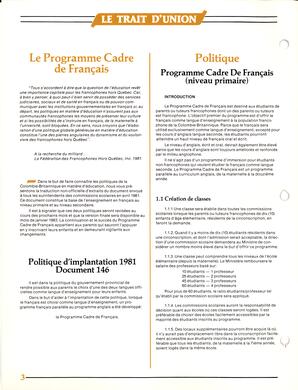   LE TRAIT D'UNION, 1982   , page 4