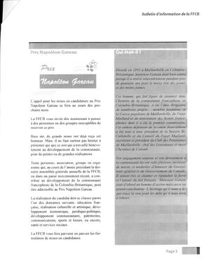   LE TRAIT D'UNION, 2005   , page 5