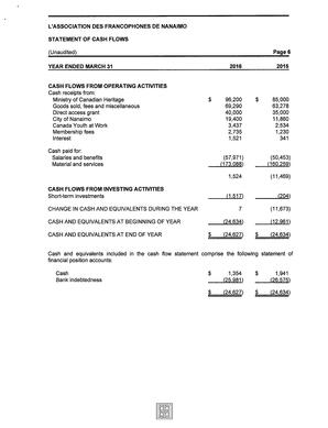   ÉTATS FINANCIERS - EN, 2016   , page 6