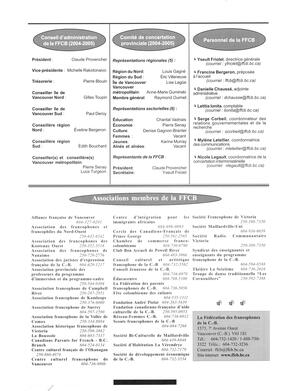   LE TRAIT D'UNION, 2004   , page 8