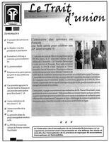 LE TRAIT D'UNION, 2004