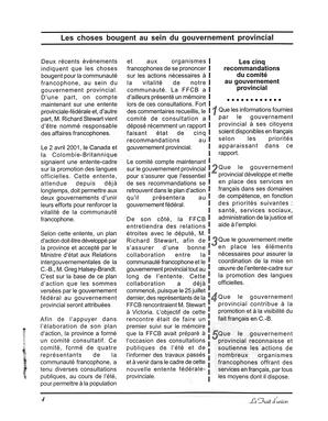   LE TRAIT D'UNION, 2001   , page 4