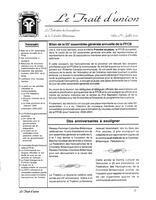 LE TRAIT D'UNION, 2000