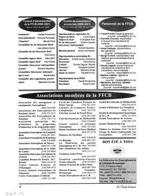   LE TRAIT D'UNION, 2000   , page 8
