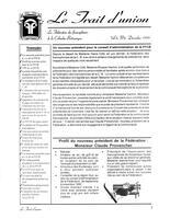 LE TRAIT D'UNION, 1999