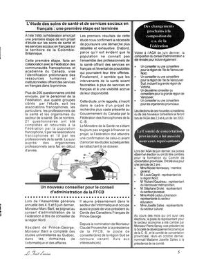   LE TRAIT D'UNION, 1999   , page 5