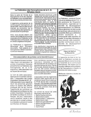   LE TRAIT D'UNION, 1999   , page 4