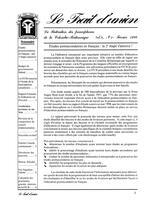 LE TRAIT D'UNION, 1999