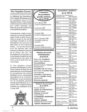   LE TRAIT D'UNION, 1999   , page 8