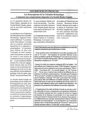   LE TRAIT D'UNION, 1996   , page 2