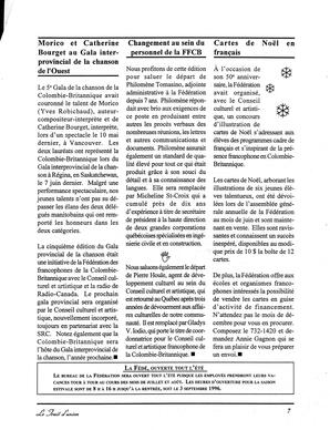   LE TRAIT D'UNION, 1996   , page 7