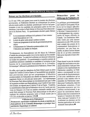   LE TRAIT D'UNION, 1996   , page 3