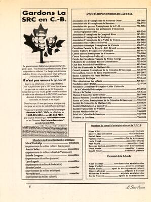  LE TRAIT D'UNION, 1995   , page 8