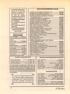   LE TRAIT D'UNION, 1995   , page 8