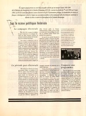   LE TRAIT D'UNION, 1994   , page 4