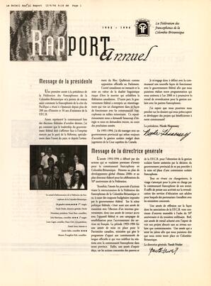   LE TRAIT D'UNION, 1994   , page 3