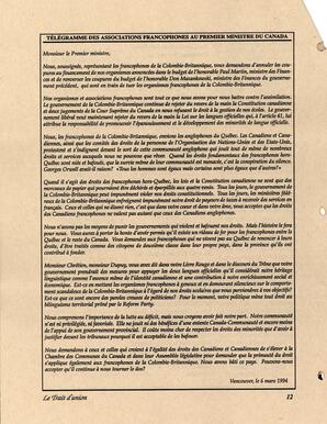   LE TRAIT D'UNION, 1994   , page 12