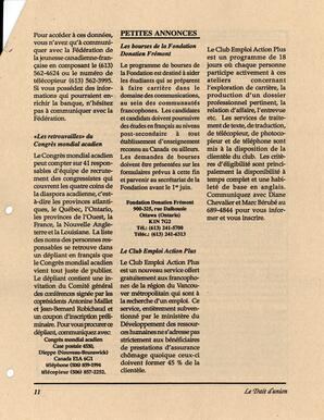   LE TRAIT D'UNION, 1994   , page 11