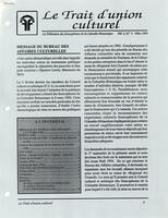 LE TRAIT D'UNION, 1994