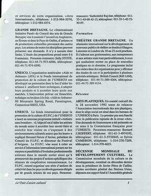   LE TRAIT D'UNION, 1994   , page 5