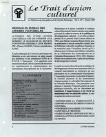 LE TRAIT D'UNION, 1994