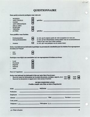   LE TRAIT D'UNION, 1994   , page 6