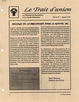 LE TRAIT D'UNION, 1994